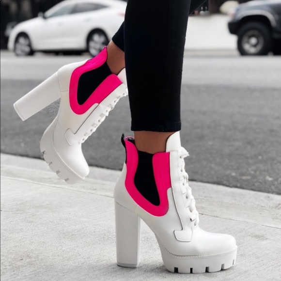 White Booties - Picture 1 of 4